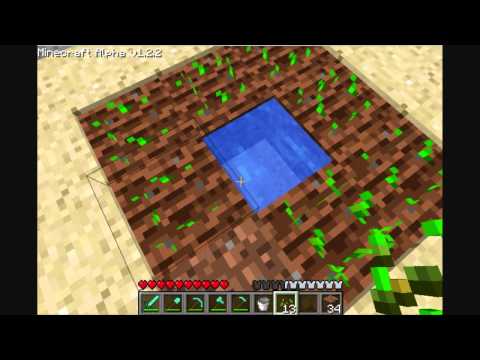 MineCraft Tutorial: How to plant & grow crops. MineCraft Tutorial: How to plant & grow crops.