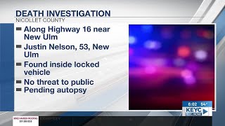 Investigation underway after man found dead near New Ulm