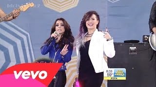 Demi Lovato - Really Don't Care ft. Cher Lloyd  (Live at GMA 6.6.14)