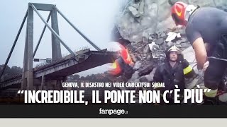 Crollo ponte Genova, decine di morti: si scava a mani nude tra le macerie del viadotto dell'A10