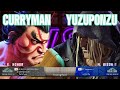 SF6 Curryman (#4 Ranked E.Honda) Vs Yuzuponzu (M.Bison) - Street Fighter 6 Pro Sets Gameplay
