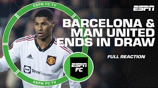 FULL REACTION to draw between Barcelona and Manchester United in Europa League | ESPN FC