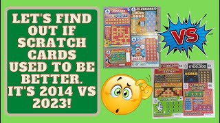 2014 Scratch Cards vs 2023 Scratch Cards. Were the old cards better than the cards we have today?