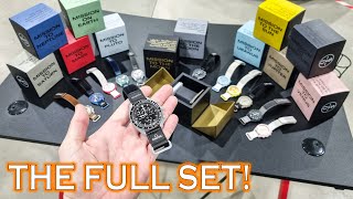 UNBOXING New MOONSHINE GOLD! I Bought the FULL SET of 12 MoonSwatch Watches