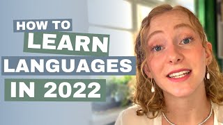 Watch this before you learn a new language in 2022 (BEST tips and tricks to reach fluency fast)