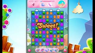 Candy Crush Saga Level 4223   NO boosters