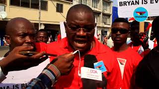 'Aagbe Wo' Demo: Any attempt to legitimize NPP vigilantes will not be tolerated – Sly Mensah