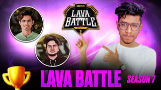 വിഷയം Qualify Match 🔥 TSA,69DB തീ പാറിയ Lobby - Lava Battle S7 Group G