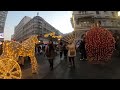 belgrade serbia walk knez mihailova street new year s atmosphere today december 30 2024.