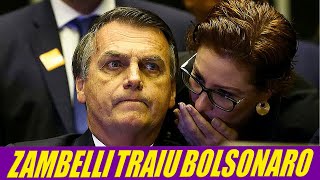 BOMBA:CARLA ZAMBELLI TRAIU BOLSONARO? ENTENDA A POLÊMICA😨😮👀