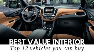 Top 12 Cars with Best Interiors for the Money: the Luxury you can Afford