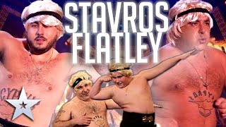 STAVROS FLATLEY - All Performances | Britain's Got Talent