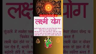 क्या आपकी कुण्डली में है लक्ष्मी योग?✨️#kundali#astrology#planets #lakshmi#jyotish#pandit#merriage