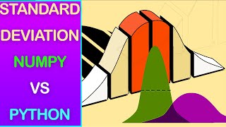 DataFrame Standard Deviation & Variance for all Columns & Rows Using Numpy VS Python