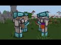 100 players simulate bedrock battle royale in minecraft