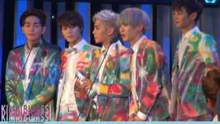 [HD fancam] 130718 2013 Mnet 20's Choice SHINee4 - 상 받았어요! + 태민아 생일축하해!