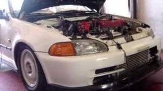 stock gsr turbo civic dyno 360whp