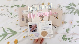 a flip through of ALL my kpop journals