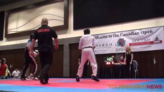 Raymond Daniels vs Marko Andrevick Men's Elite Fighting Semi Final at Canadian Open 2013