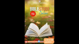 Tuesday Bible Study || RCCG HEAVEN'S GATE BROOKLYN (RCCG HGB) || 04/30/24