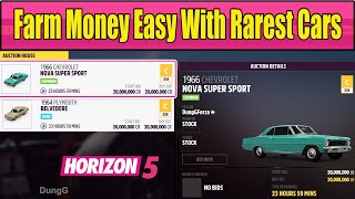 Sell Now 3 New Rarest Cars in Auction House in Forza Horizon 5 Series 28