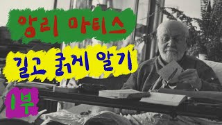 앙리 마티스, 길고 굵게 알기. 1부(초기 시절, 야수파 시절, 사실주의와 장식)