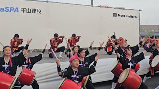 三線の花  琉球國祭り太鼓  成田太鼓祭り 2024.4.20 花崎ステージ 17:00