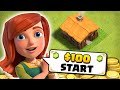 Where $100 Gets You on a New Account in Clash of Clans!