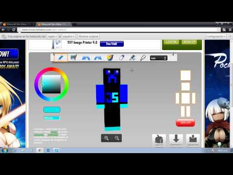 Como Poner Y Crear Un Skin Para Minecraft (1.6.2) Como Poner Y Crear Un Skin Para Minecraft (1.6.2)