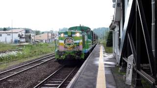 富良野・美瑛ノロッコ号　美瑛駅入線