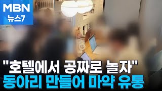 SKY 명문대생 동아리서 집단 마약…주범은 카이스트 대학원생 [MBN 뉴스7]