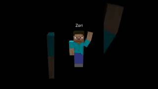 The struggles of Zari - Zari as leading character - Upcoming series - #minecraft #shorts