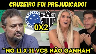 COM ARBITRAGEM DUVIDOSA CRUZEIRO PERDE PRO ATLÉTICO NO MINEIRÃO! CRUZEIRO 0X2 ATLÉTICO!