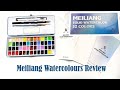 Meiliang Watercolor Paints 52 Set Review - aka Pretty Excellent Paints. So Many Colours!