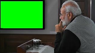 pm Modi watch led tv green screen|modi ji green screen #pmo