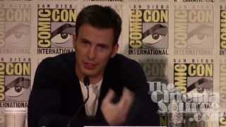 Captain America The Winter Soldier Interviews with Chris Evans, Scarlett Johansson at SDCC 2013