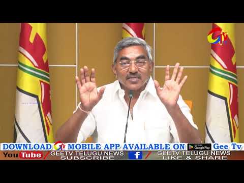 TDP Leader Alapati Raja Press Meet On Kesineni Nani||GEETV NEWS - YouTube