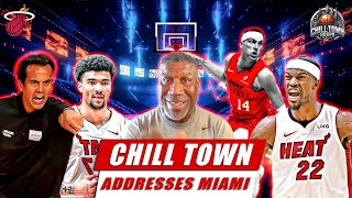 Miami Heat’s Debate: NBA Trade Rumors, Jimmy Butler Drama \u0026 Pat Riley’s Next Move! @ChillTownHoops