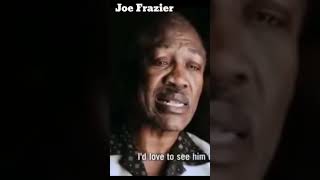 JOE FRAZIER crying talking about Muhammad Ali