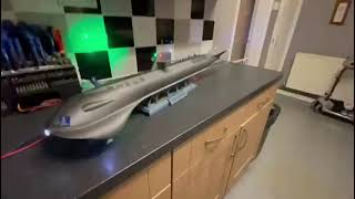 3D printed  USOS Seaview submarine,