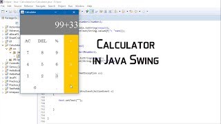 Calculator in Java swing
