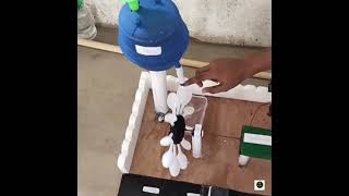 How to make hydro electric power plant | working model of hydro power plant | short video |