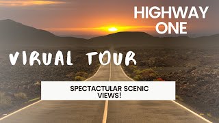 HIGHWAY ONE VIRTUAL TOUR, California Coast Virtual Tour, Carmel California 4k