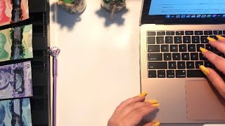 ASMR BANK TELLER Role Play | 💰 Soft spoken, typing, counting money