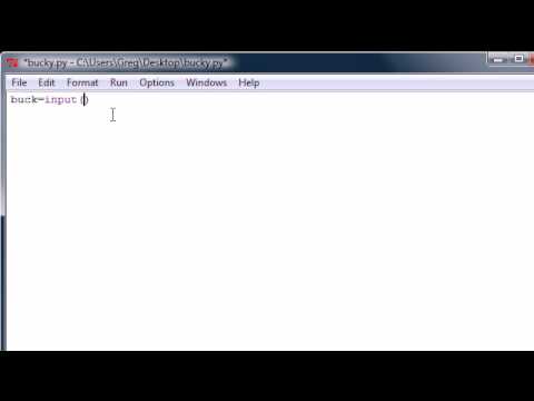 Python Programming Tutorial - 8 - Raw Input Python Programming Tutorial - 8 - Raw Input
