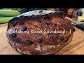 Making a Raisin Sourdough