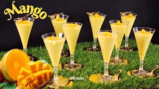 Postre de Mango 🥭 😋 🤤 Mango Easy Dessert 3 Ingredientes