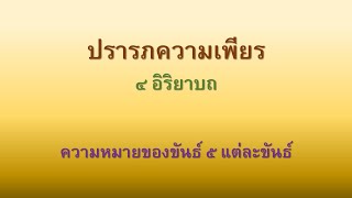 27 ส.ค. 65 | ปรารภความเพียร ๔ อิริยาบถ, ความหมายของขันธ์ ๕ แต่ละขันธ์ | ภันเตโตโต้ : บ้านสวนธัมมะ