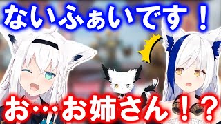 コメント欄に憧れの白上フブキお姉様が登場し慌てふためく蒼宮よづり【切り抜き】