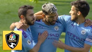 Sergio Aguero's penalty puts Manchester City up 2-0 against Watford | Premier League | NBC Sports